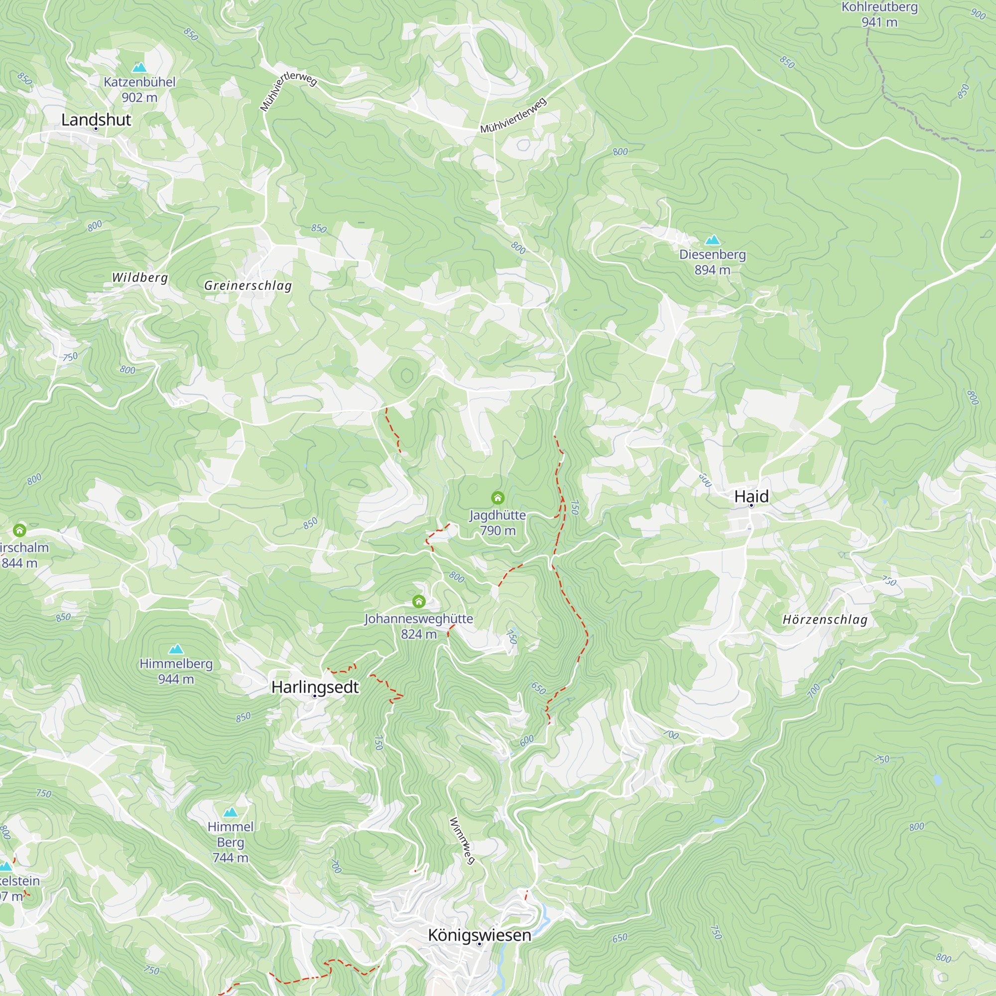Jagdhütte map