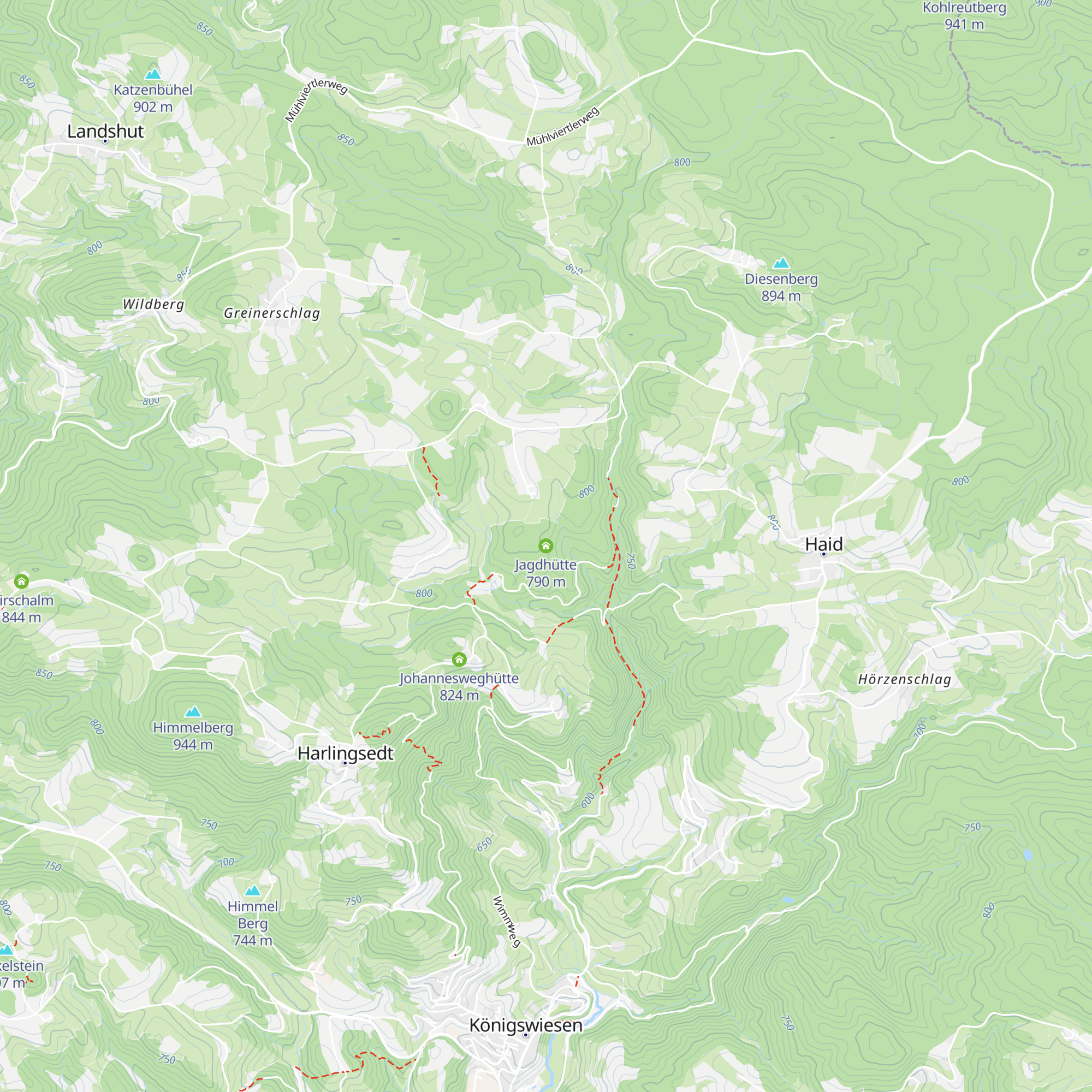 Jagdhütte map