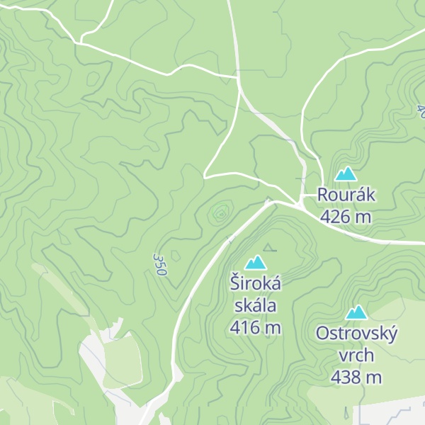 Map of Stohánek