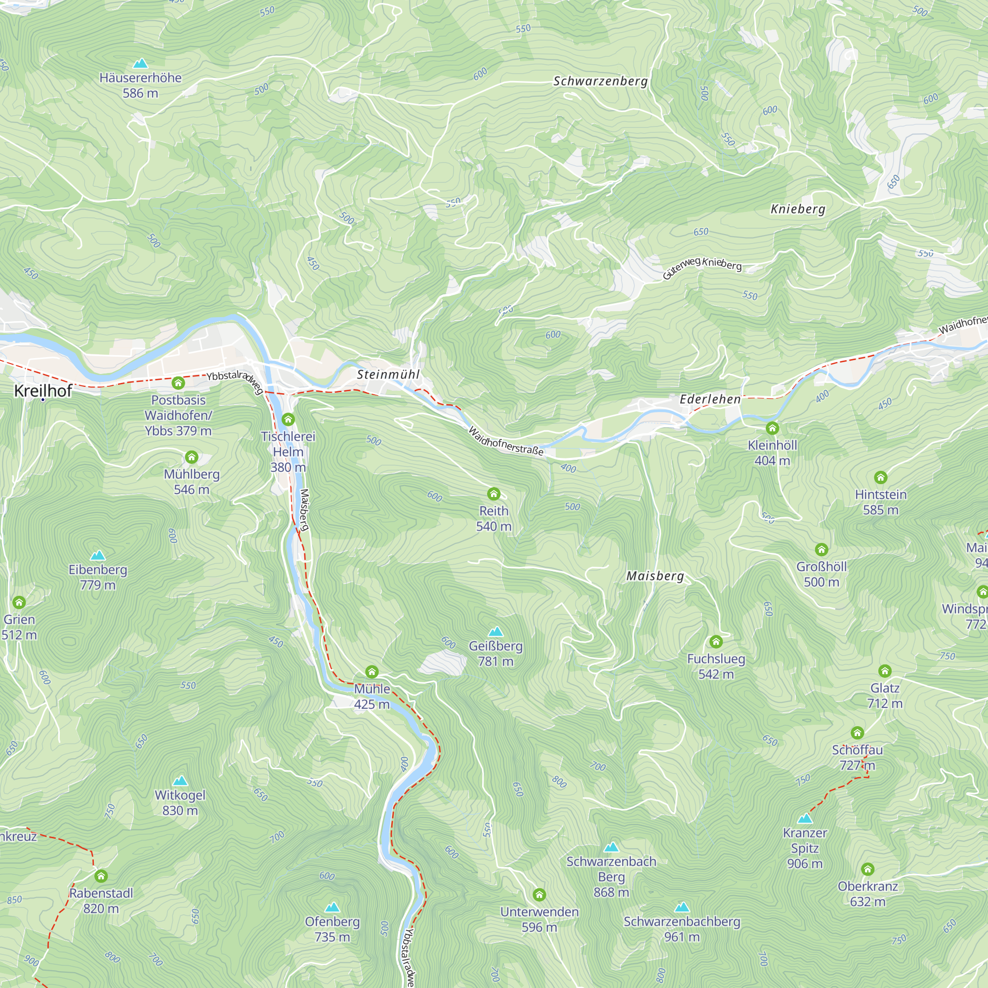 Reith map