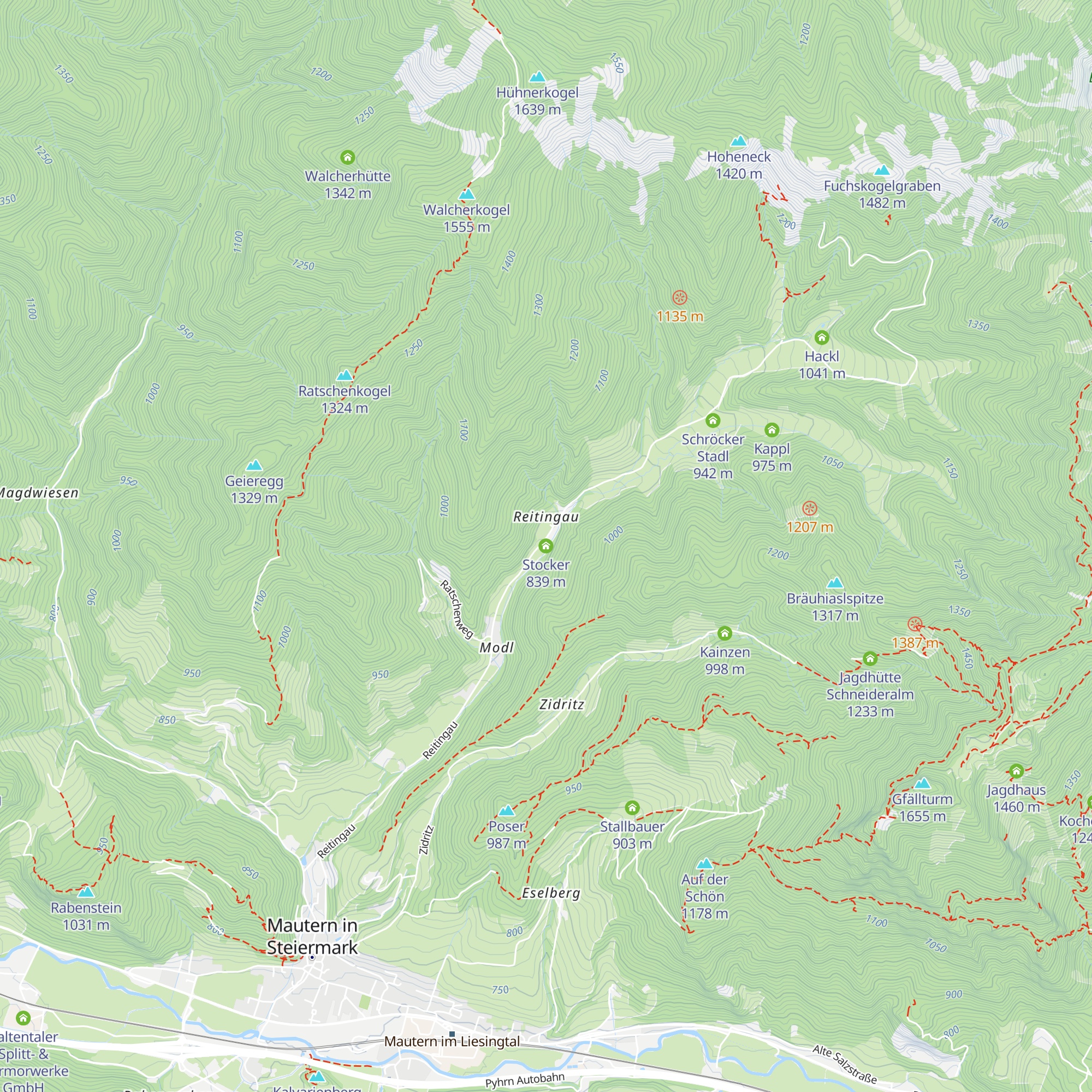 Stocker map