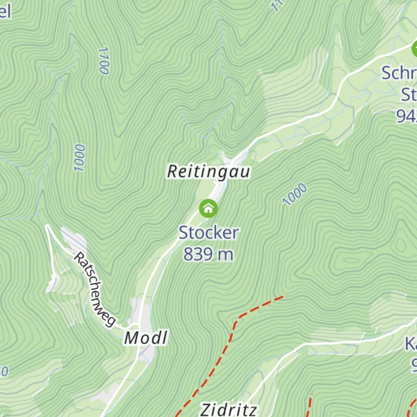 Map of Stocker