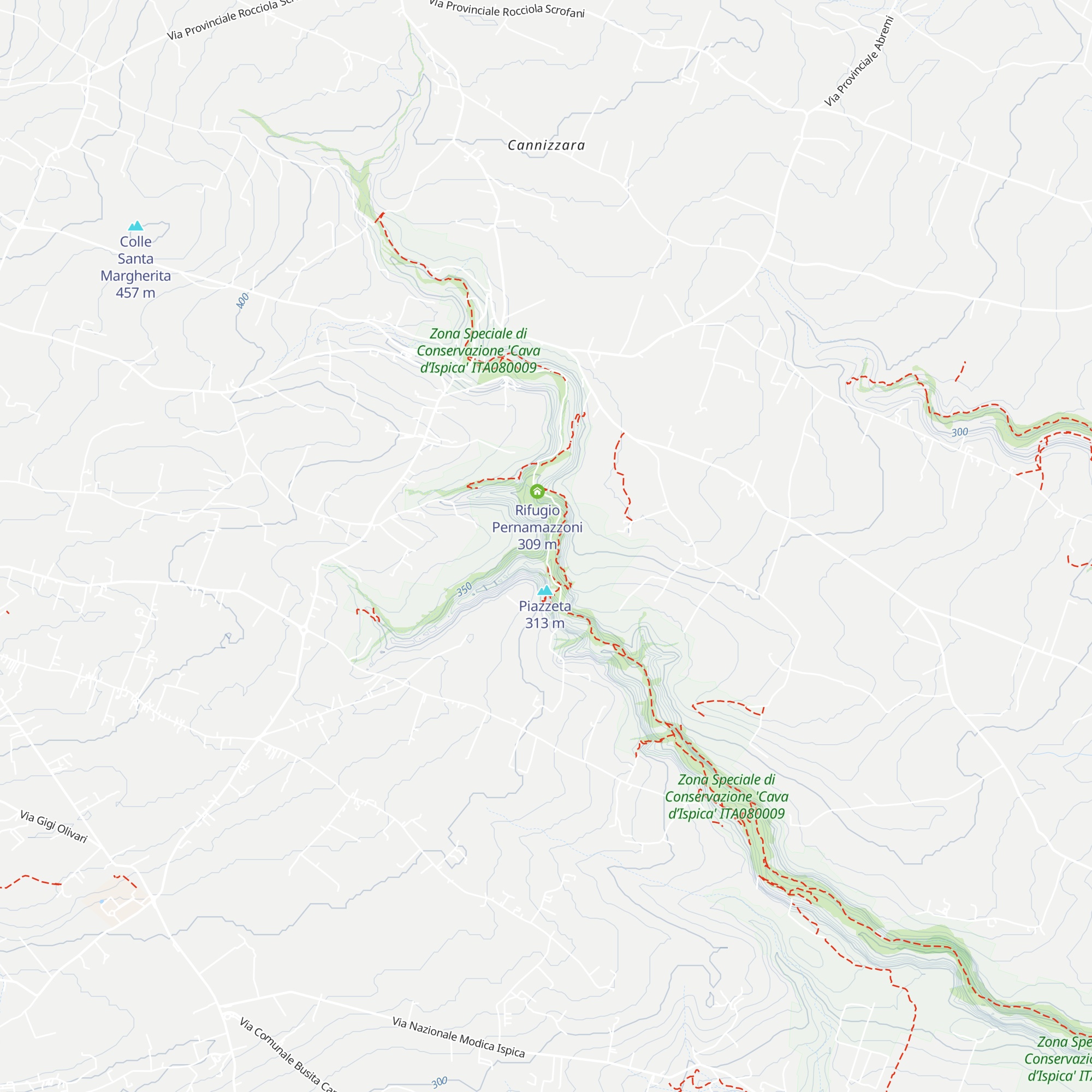 Rifugio Scirocco map