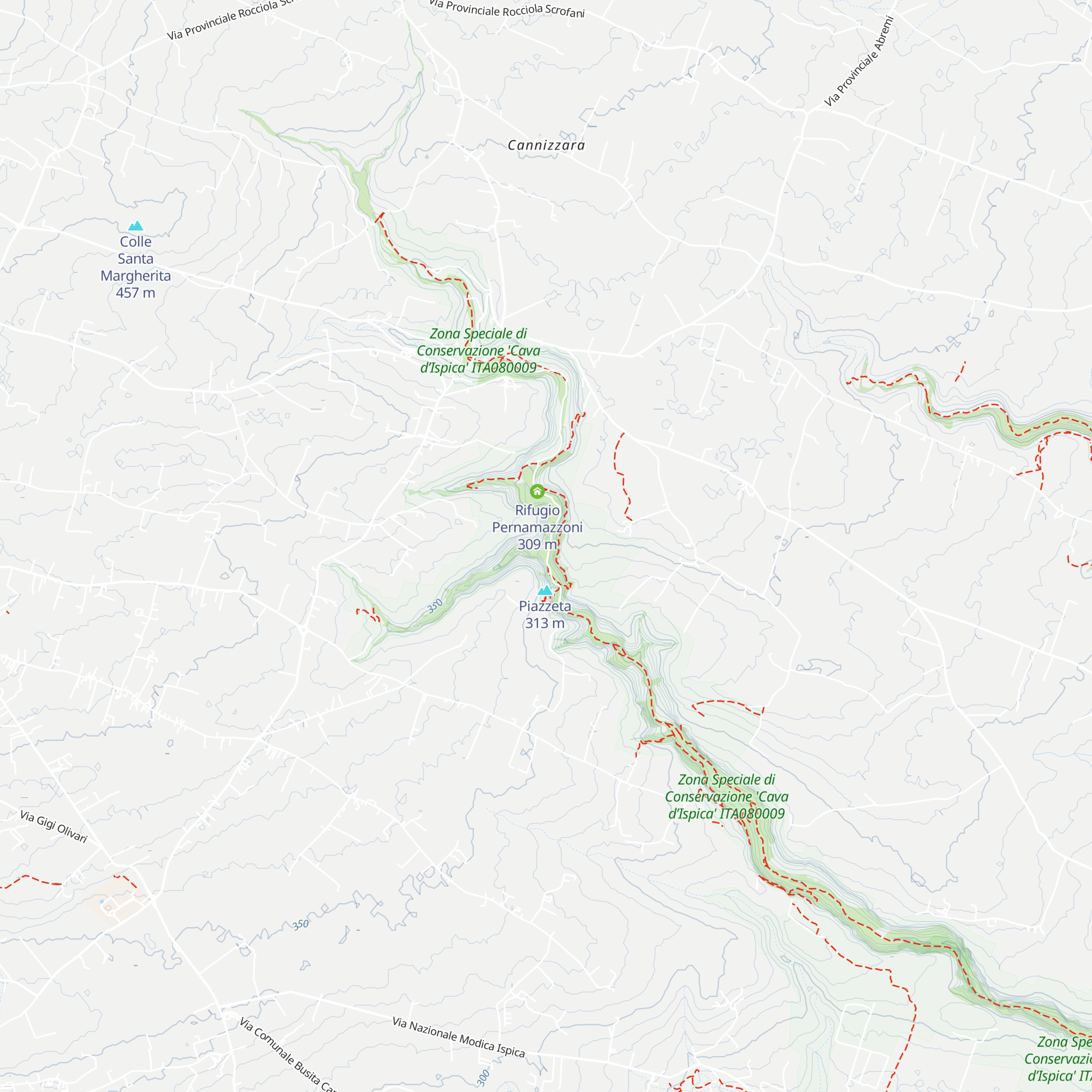 Rifugio Scirocco map