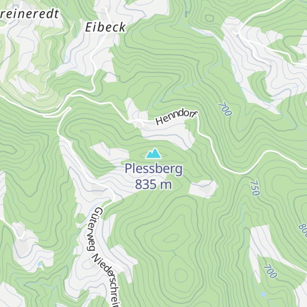 Map of Plessberg