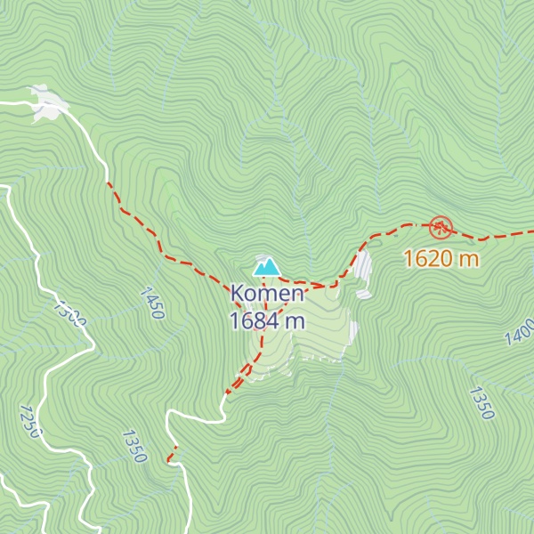 Map of Komen