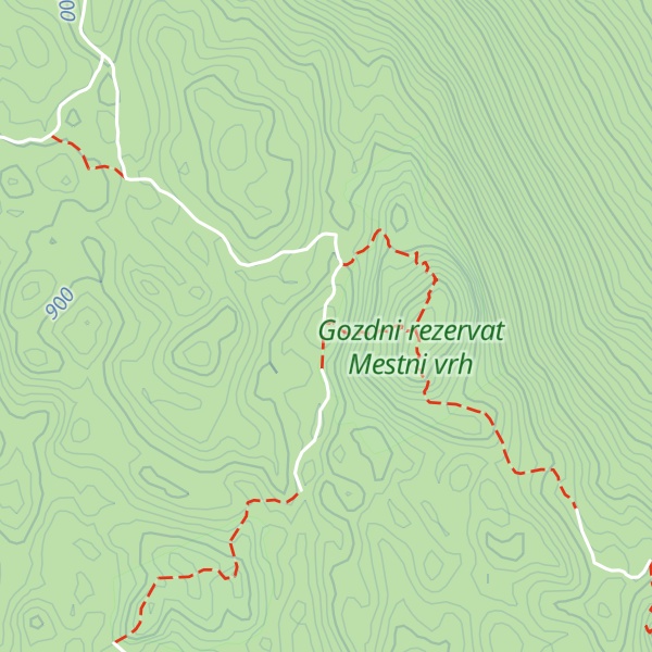 Map of Koča pri Jelenovem studencu