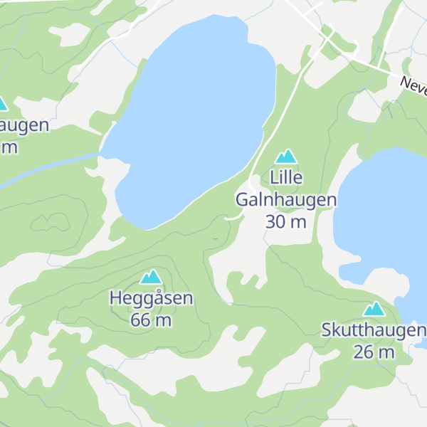 Map of Galnhaugen