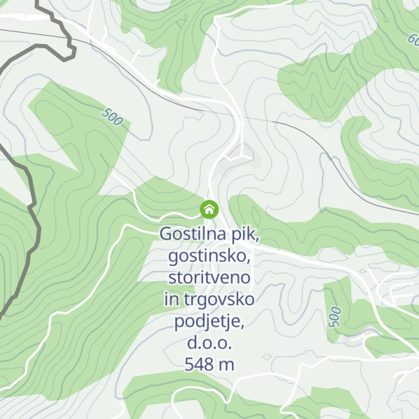 Map of Gostilna pik, gostinsko, storitveno in trgovsko podjetje, d.o.o.