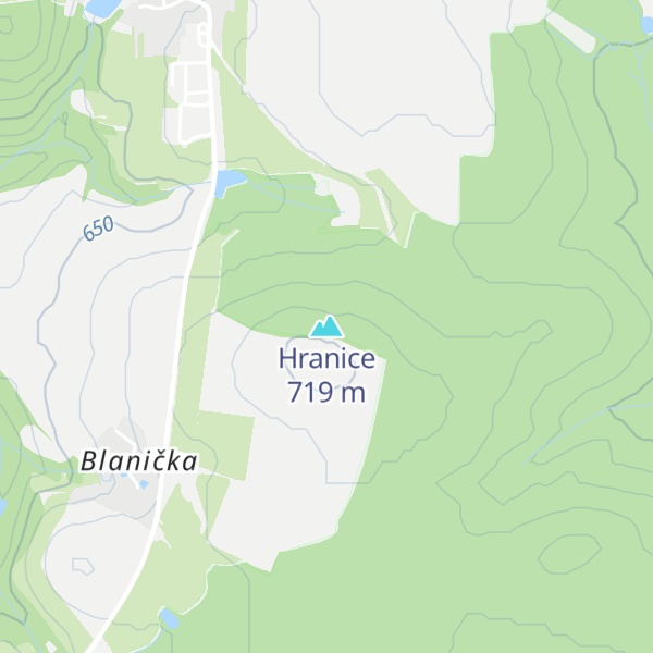 Map of Hranice
