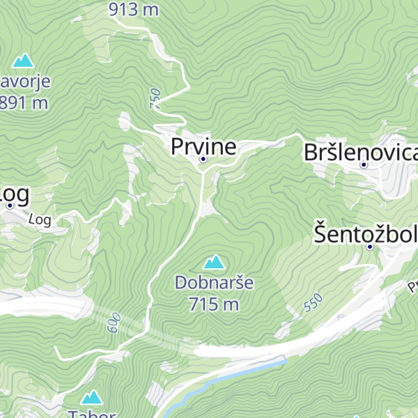 Map of Lovska koča LD Trojane - Ožbolt