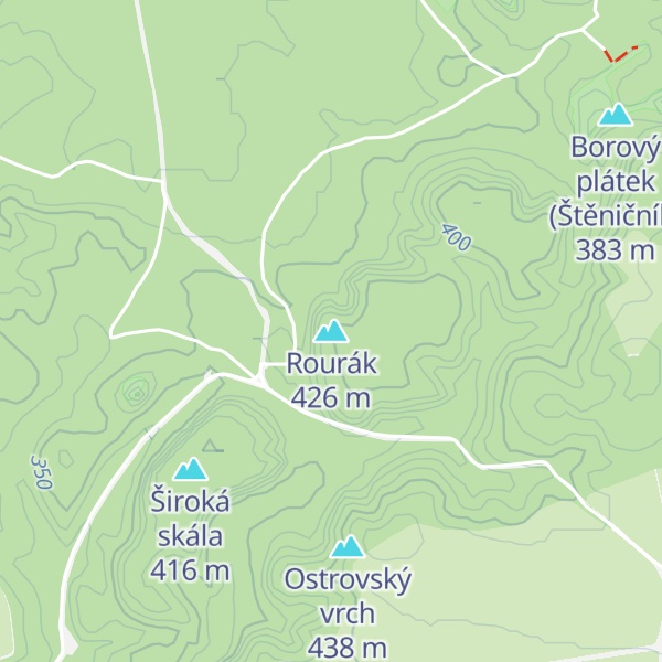Map of Rourák