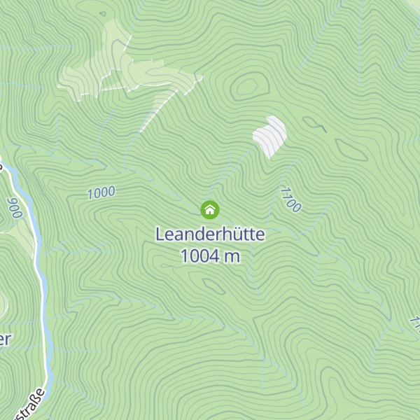 Map of Leanderhütte