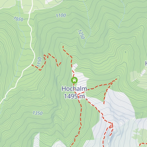 Map of Hochalmhütte