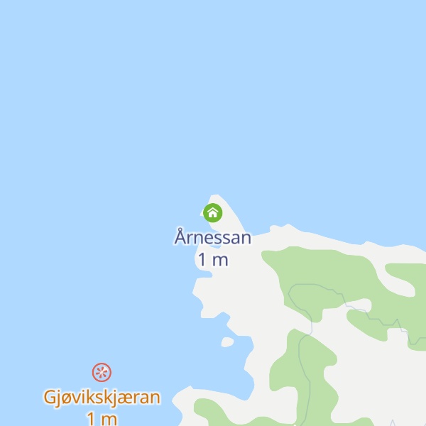 Map of Årnessan
