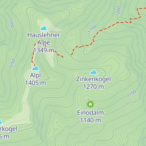 Map of Zinkenhütte (Jhtt.)