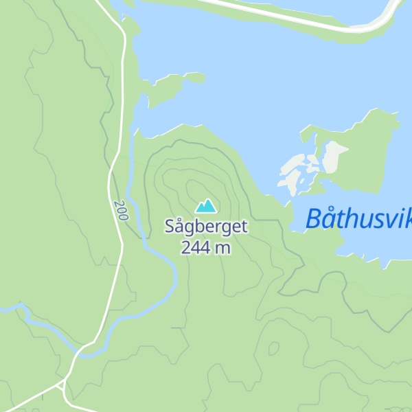 Map of Sågberget