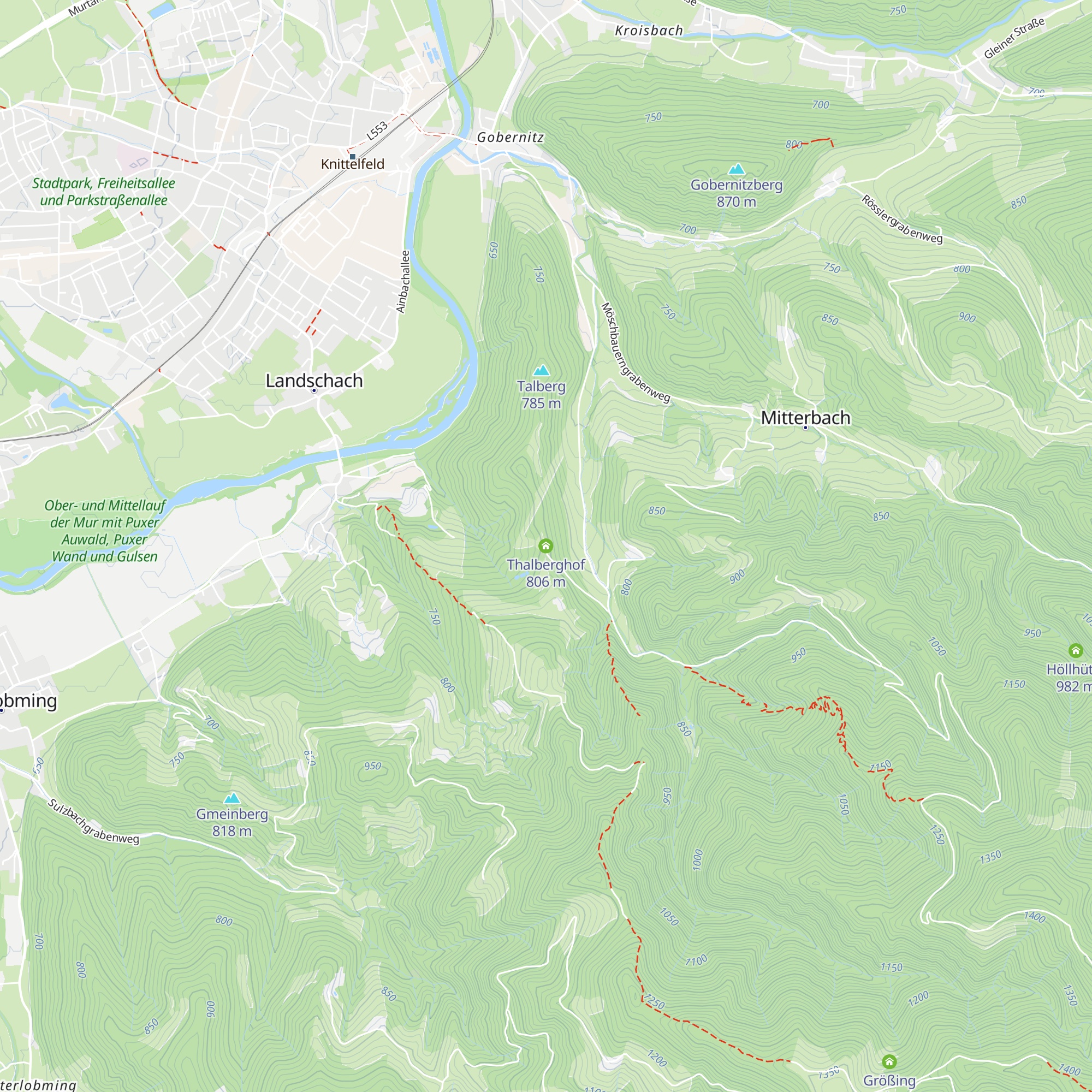 Thalberghof map