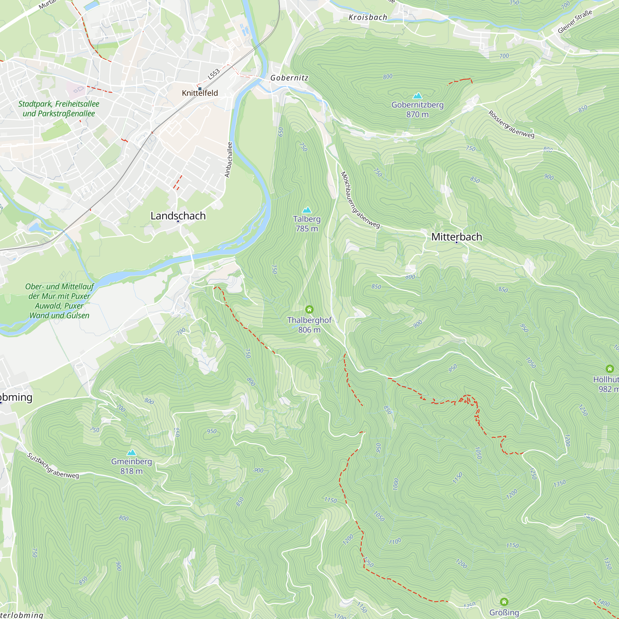 Thalberghof map