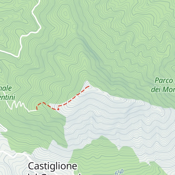 Map of Monte Monna