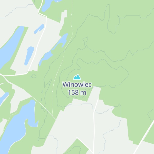 Map of Winowiec