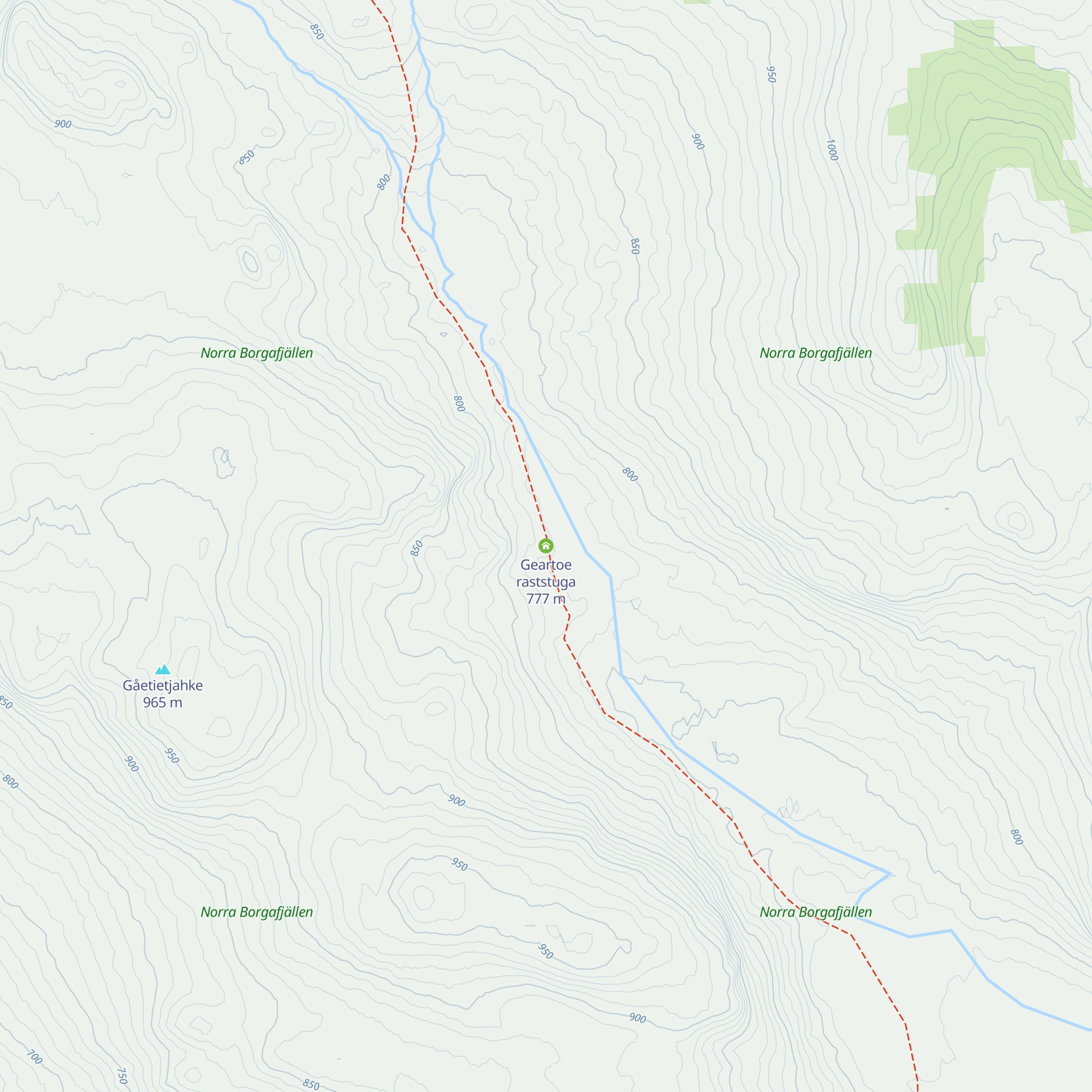 Geartoe raststuga map