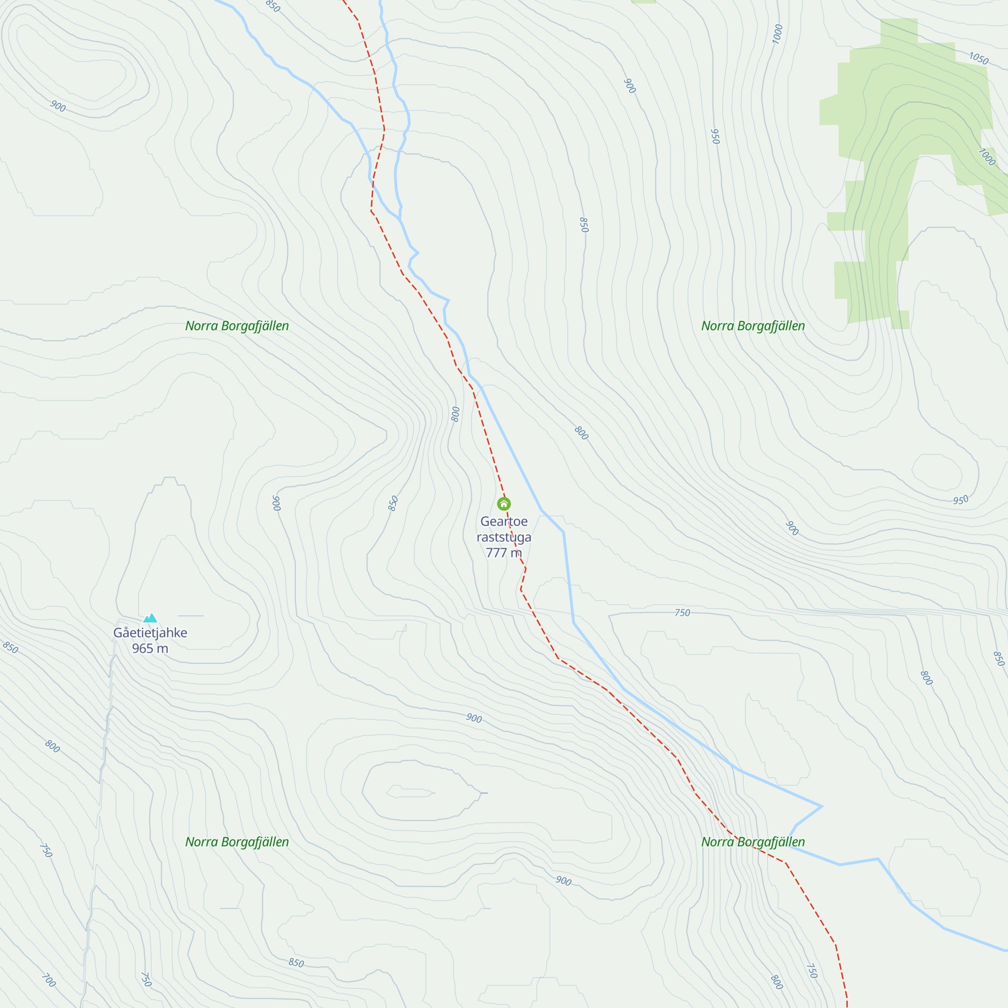 Geartoe raststuga map