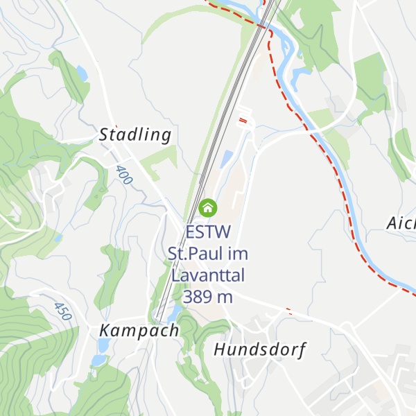 Map of ESTW St.Paul im Lavanttal