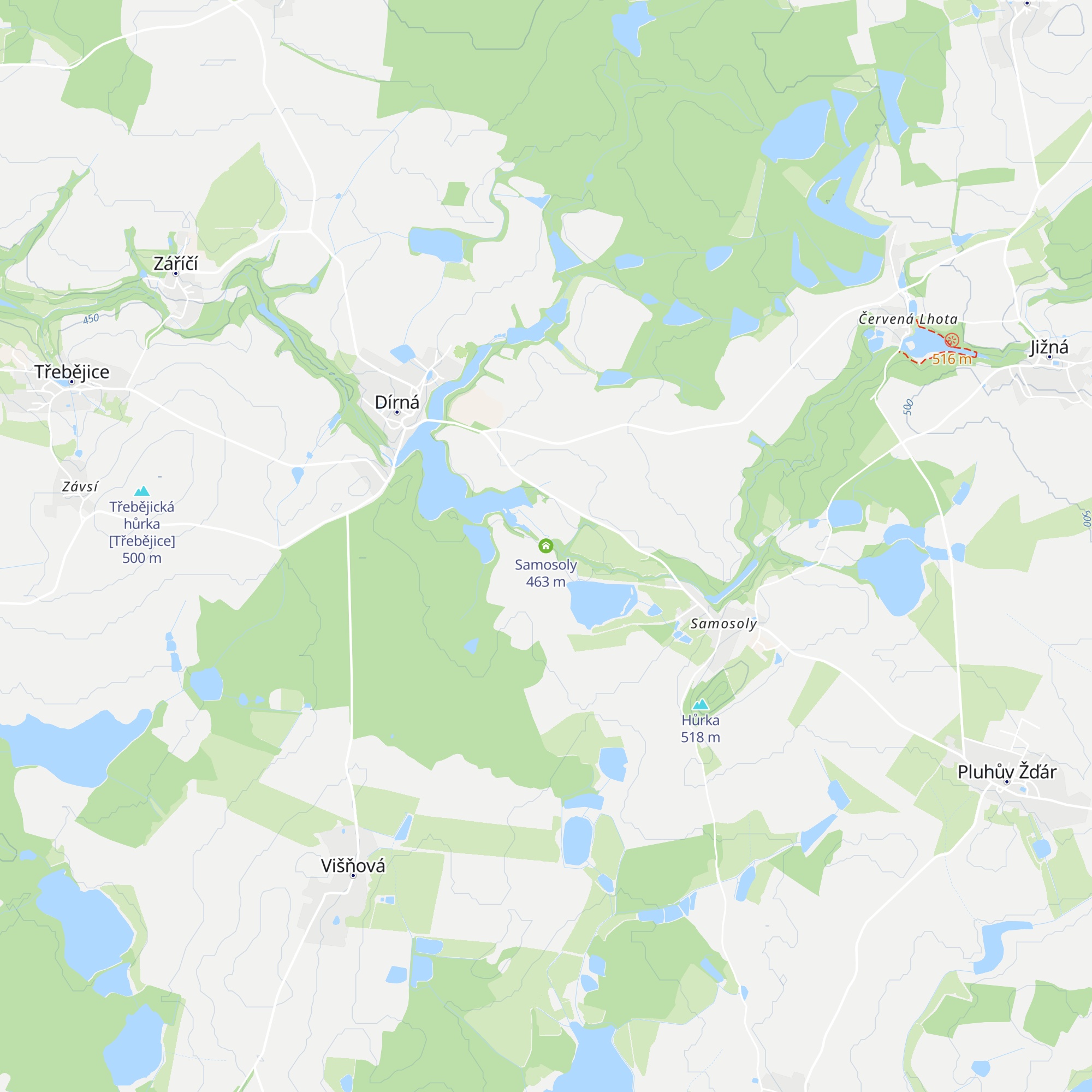 Samosoly map