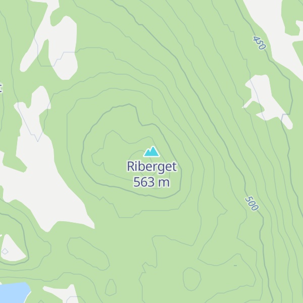 Map of Riberget