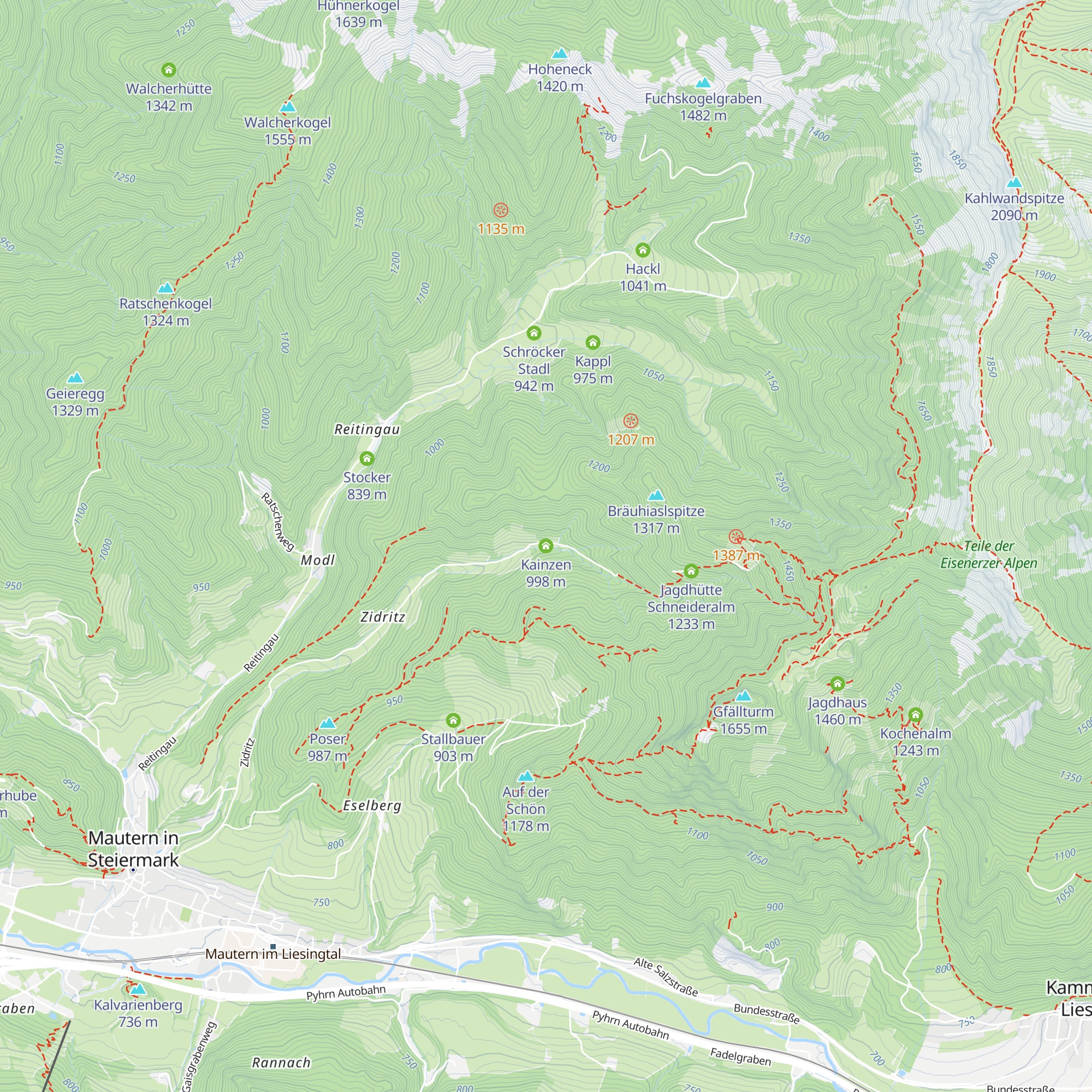 Kainzen map