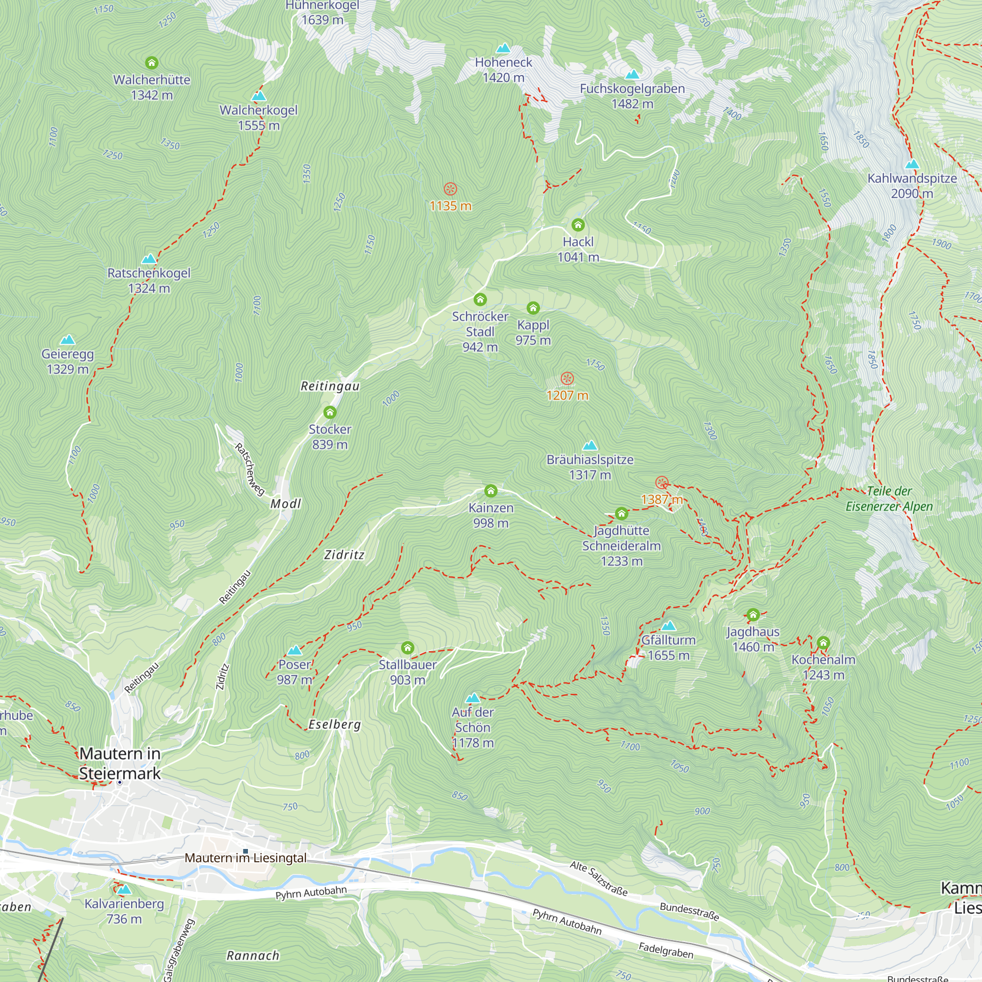 Kainzen map