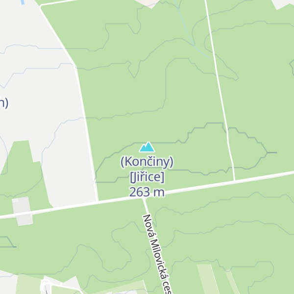 Map of (Končiny) [Jiřice]