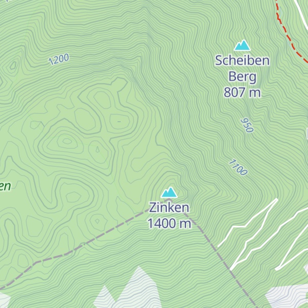 Map of Staudingerhütte (Jagdhütte)