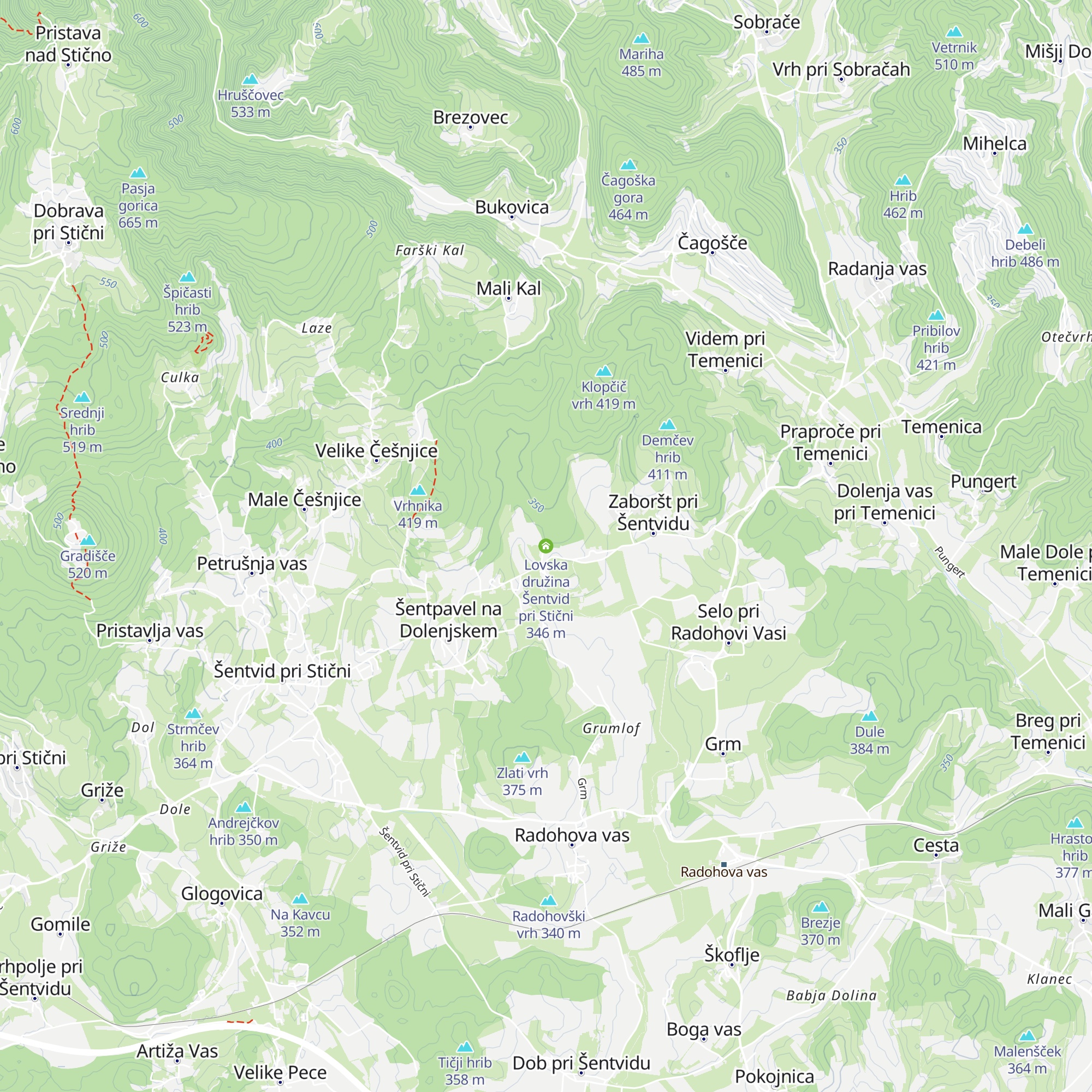 Lovska družina Šentvid pri Stični map