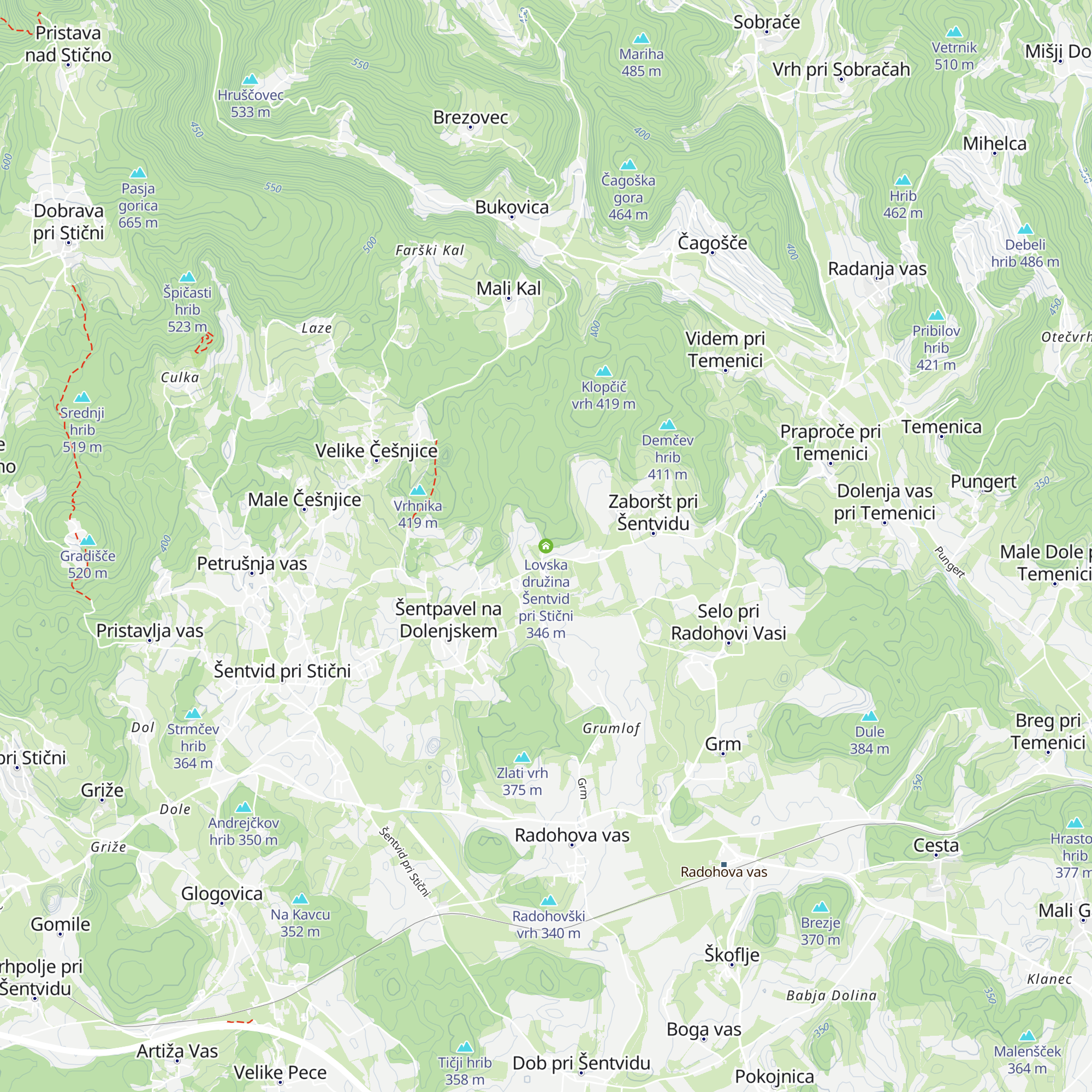 Lovska družina Šentvid pri Stični map