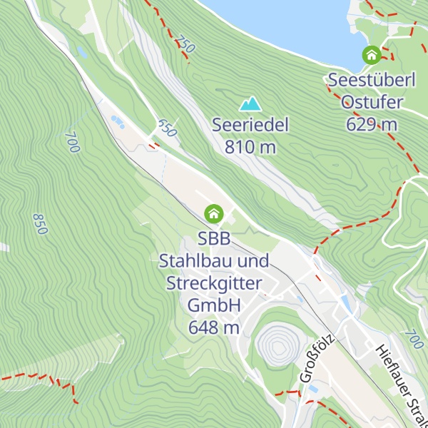 Map of SBB Stahlbau und Streckgitter GmbH