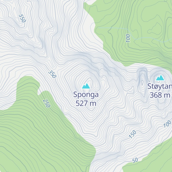Map of Sponga