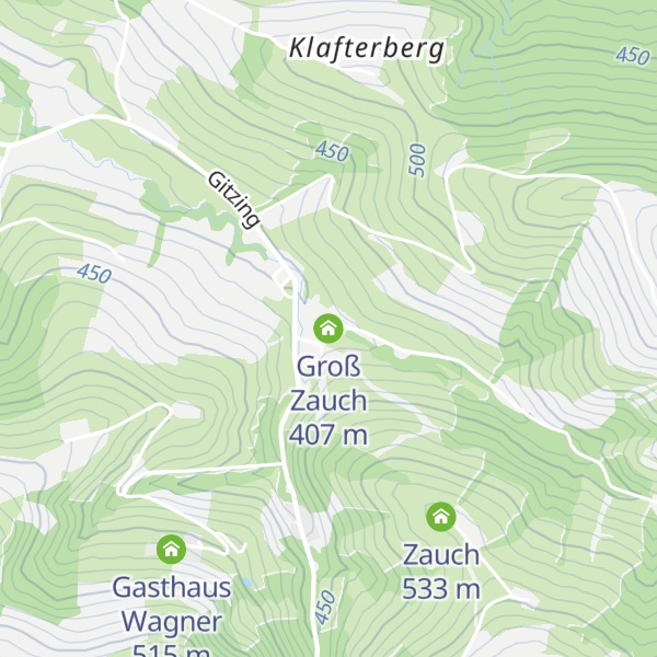Map of Groß Zauch
