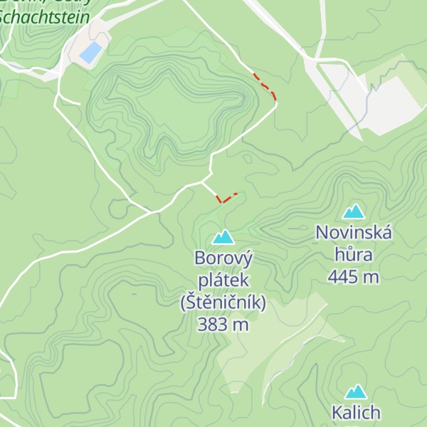 Map of Palice