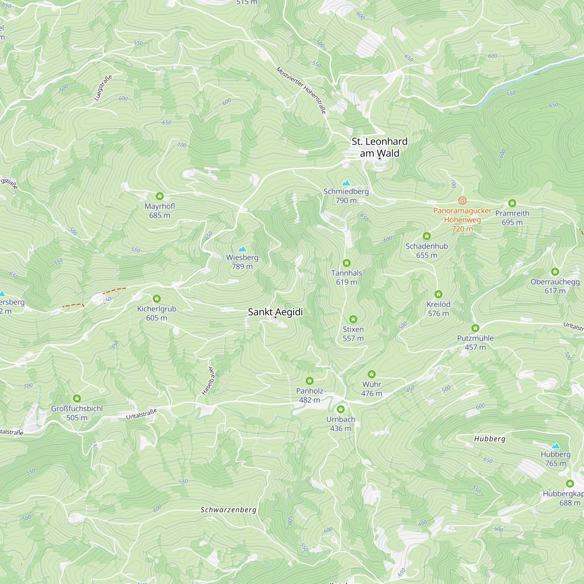 Lettn map