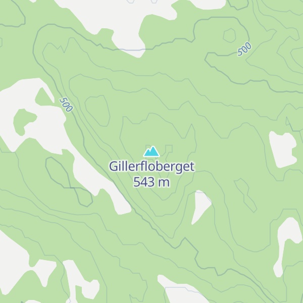 Map of Gillerfloberget