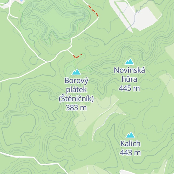 Map of Velbloudice