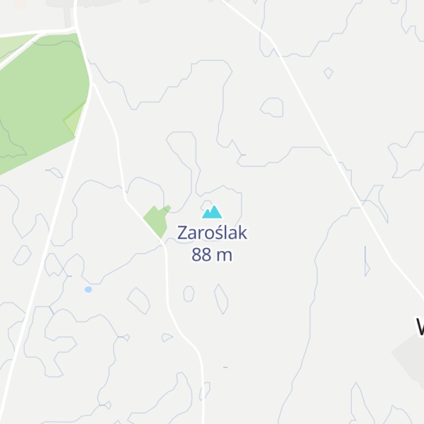 Map of Zaroślak