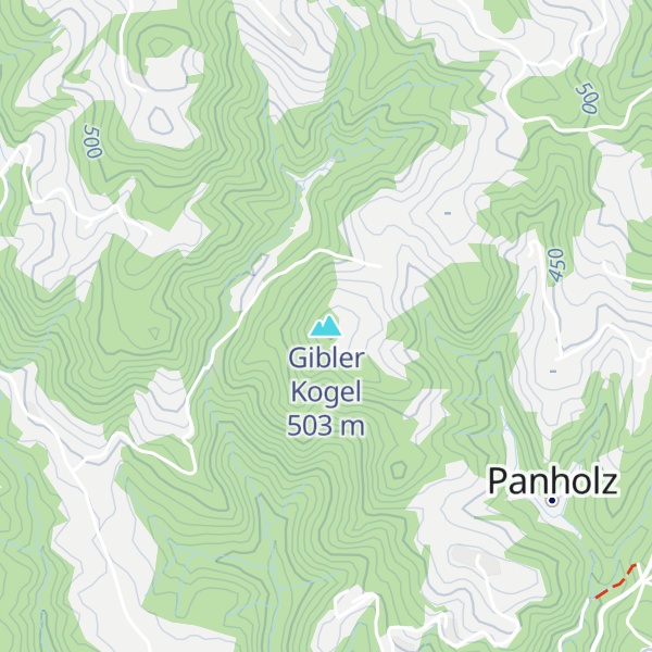 Map of Gibler Kogel