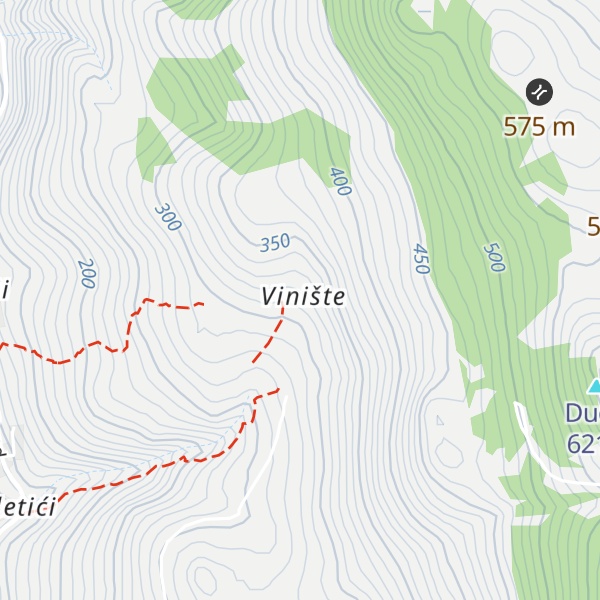 Map of Kuća Vinište