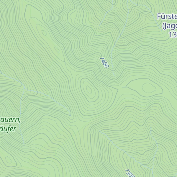 Map of Klockkogel
