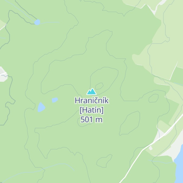 Map of Hraničník [Hatín]