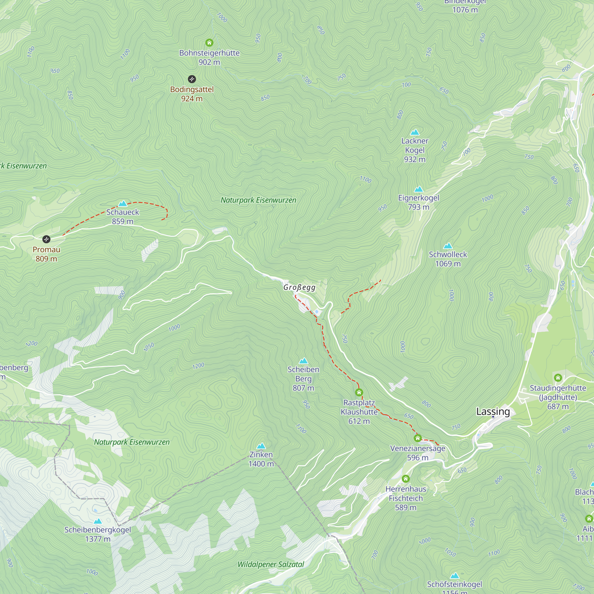Jausenstation Herrenhaus map