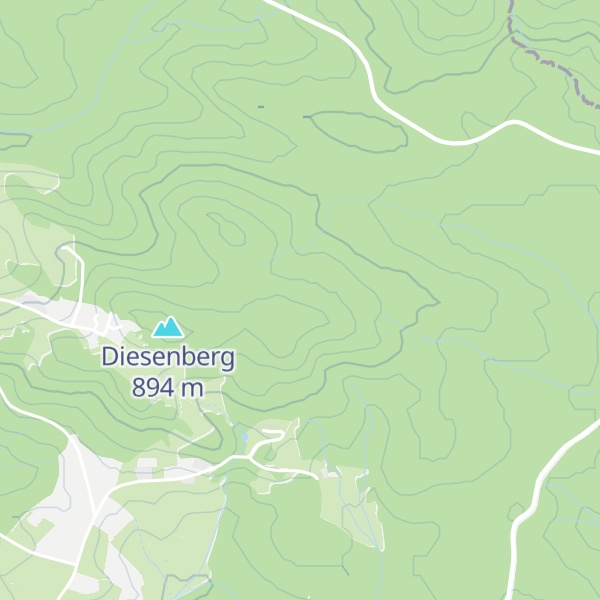 Map of Franzhüttenwald